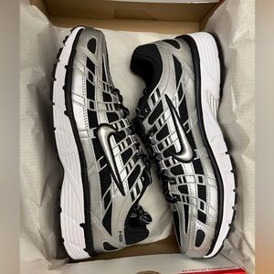 Nike P6000 Silver and Black Sneakers